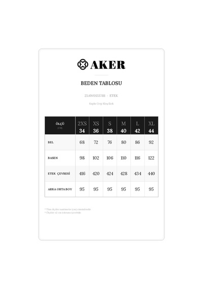 Aker Kuplu Crep Kloş Etek Lacivert Lacivert