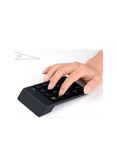 Wozlo Mini Kablosuz Wireless 2.4 Ghz USB Numerik Klavye Numpad Keyped Keypad