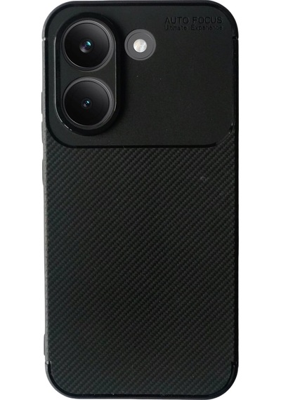 Xiaomi Poco X8 Pro Auto Focus Karbon Kapak - Siyah
