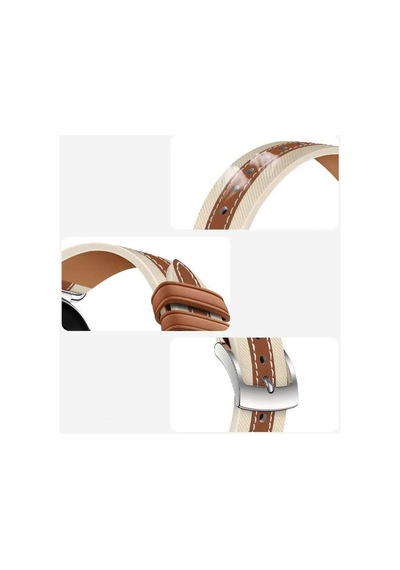 Huawei Watch Gt4 / Gt5 / Gt6 41 Mm / Gt5 Pro 42 Mm Uyumlu Yüksek Kalite Pu Deri Lansman Kordon