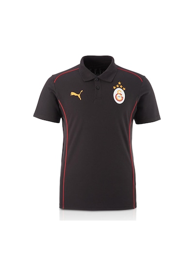 Galatasaray Puma A Takım 5 Yıldız Polo T-shirt Siyah