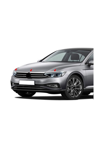 S-Dizayn  Volkswagen Passat Uyumlu B8.5 Krom Far Üzeri Çıta Seti 3 Parça 2019 Ve Üzeri