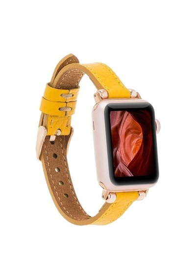 Bouletta Apple Watch Uyumlu Deri Kordon 38-40-41Mm Ferro Fl12 Sar