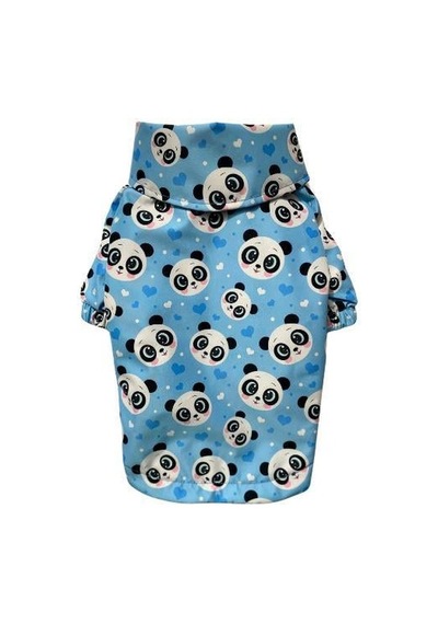 Gedyco Blue Panda Polarlı Küçük Irk Köpek Yağmurluğu