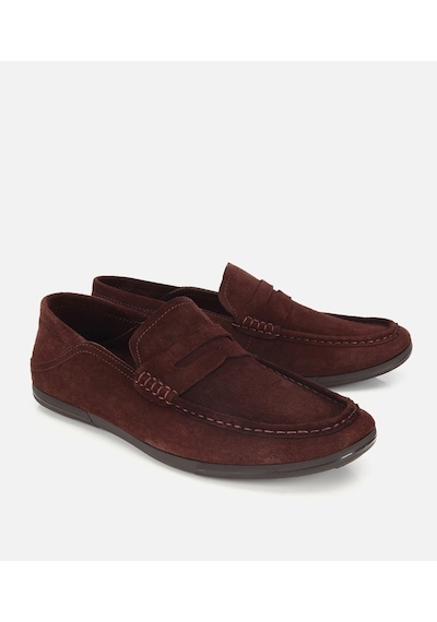 Hotiç Erkek Süet Deri Açık Kahverengi Comfort Loafer