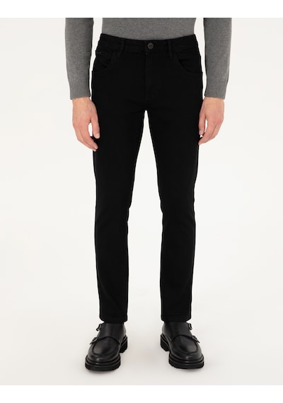 Pierre Cardin Erkek Siyah Jean Pantolon 50299849-vr046 Siyah
