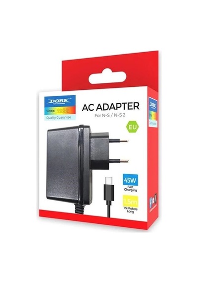 N-switch / Switch 2 Uyumlu 45w Type-c Ac Hızlı Şarj Adaptörü - Tr Fiş