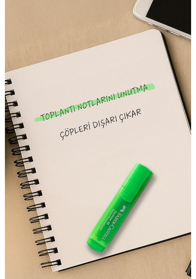 Faber-Castell Fosforlu Kalem Seti 4’lü