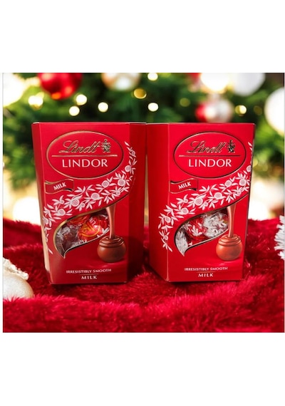 Lindt Lindor Sütlü Çikolata 2 x 137 G