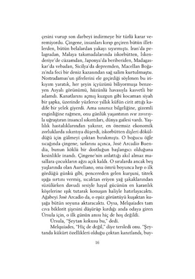 Yüzyıllık Yalnızlık - Gabriel Garcia Marquez - Can Yayınları