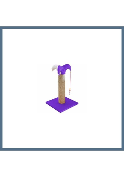 Buradabulabilirsin Kedi Tırmalama Tahtası 70 Cm Mor Bbz