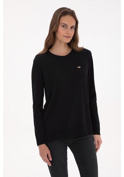 U.s. Polo Assn. Kadın Siyah Kazak /triko 50313579-vr046 Sıyah