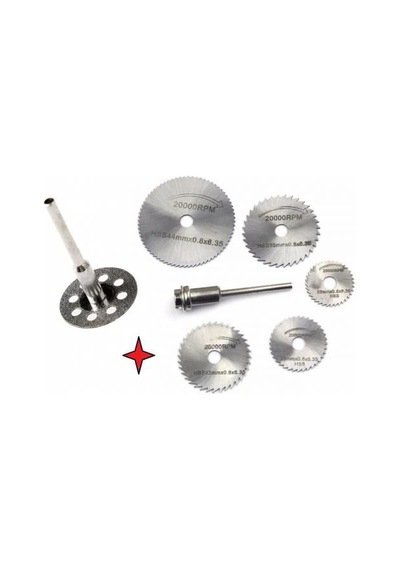 Metal Ahşap Kesim Diskleri Mini Disk Elmas Kesme Disk Seti