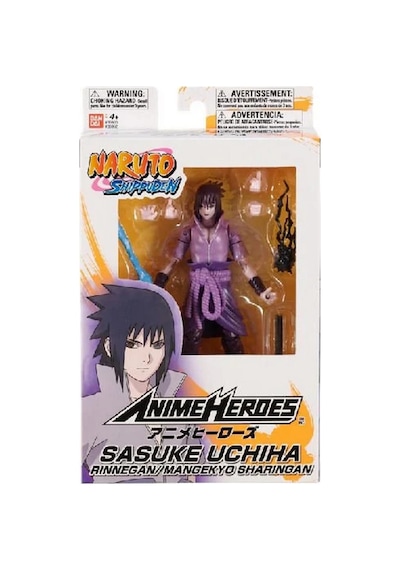 Sasuke Rinnegan Mangekyo Sharingan Poz Verilebilir Figür