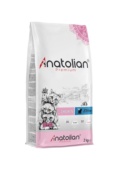 Anatolian Premium Kitten Tavuklu Yavru Kedi Maması 2 KG