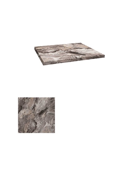 Laminat Masa Tablası 60x60 - Sydney Çok Renkli