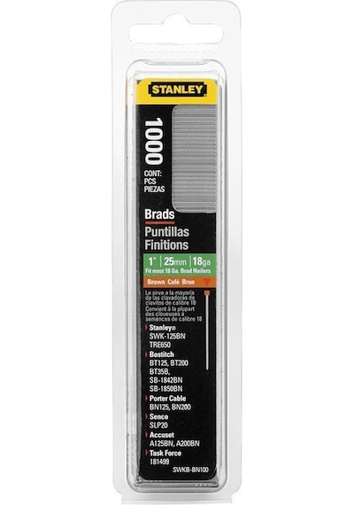 Stanley 1-SWK-BN100T Zımba Çivisi 25 mm (1000 Adet)