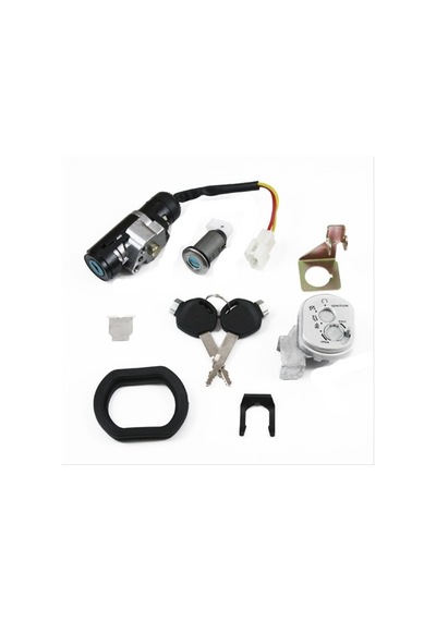 Kontak + Kilit Seti E-bike Alfa1200w Em-05 Deltaforce