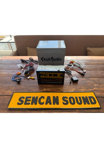 Skull Audio 7inç Carplayli Android Double Teyp 2+32gb Ahd Geri Görüş Kamera
