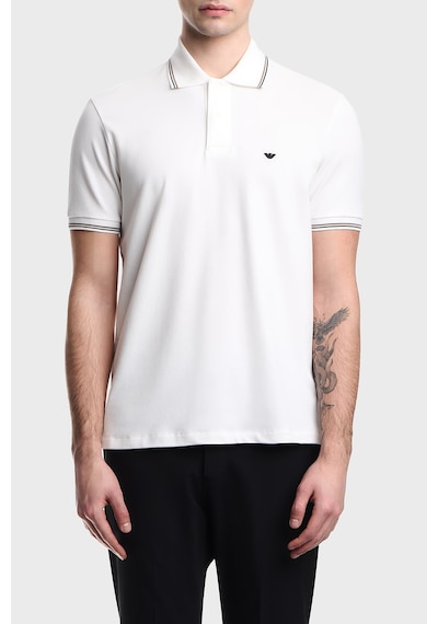 Emporio Armani Erkek Polo Em004606 Af23090 U0003 Beyaz Beyaz
