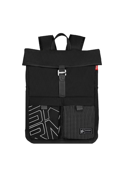 Skinarma Jager Serisi Naylon Scout Sırt Çantası Laptop Ve Aksesuar Bölmeli Siyah Siyah