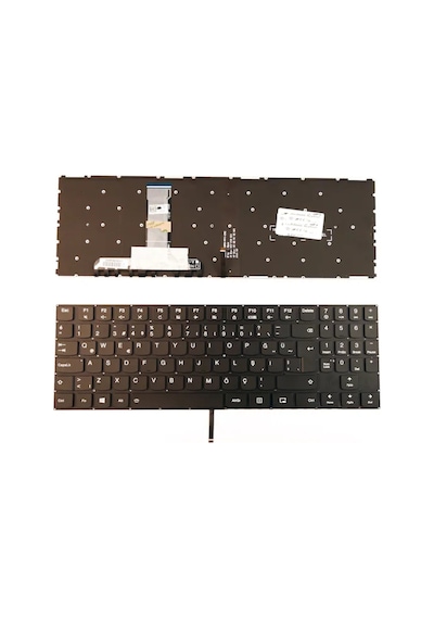 Lenovo Uyumlu 80yy Klavye Tuş Takımı Siyah Tr Işıklı