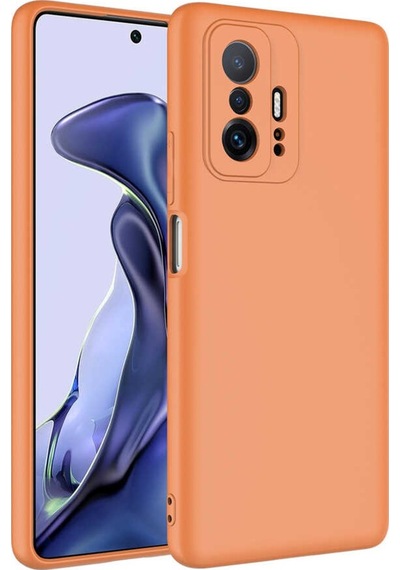Xiaomi Mi 11T Pro 5G Kilif Mara Lansman Iç Yüzeyi Kadife Kilif 562840007