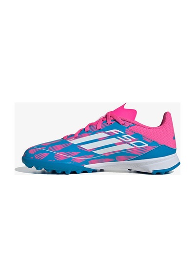Adidas F50 League Tf Çocuk Pembe Halı Saha Kramponu Mavi
