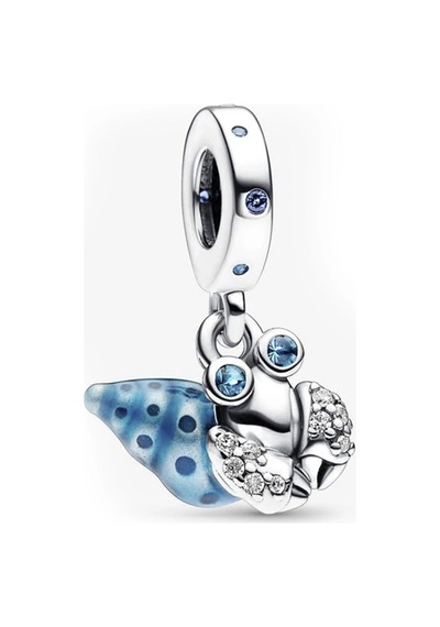 Nur Silver Karanlıkta Parlayan Yengeç Sallantılı Gümüş Charm Nur-bl00202