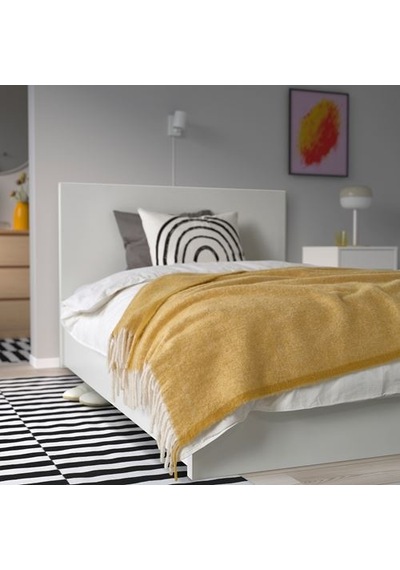 Ikea Klıppoxel Örtü, Sarı, 130x170 Cm