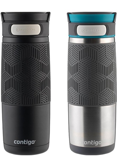 Contigo Metra Transit 470 ML Siyah Çelik Termal Mug