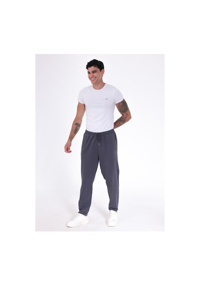 Blayn Jeans Erkek Regular Fit Gabardin Pantolon Günlük Rahat Kesim Klasik Erkek Pantolon Gri