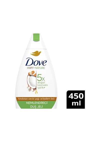Nemlendirici Duş Jeli Hindistan Cevizi Yağı Ve Badem Özü 450 Ml Diğer