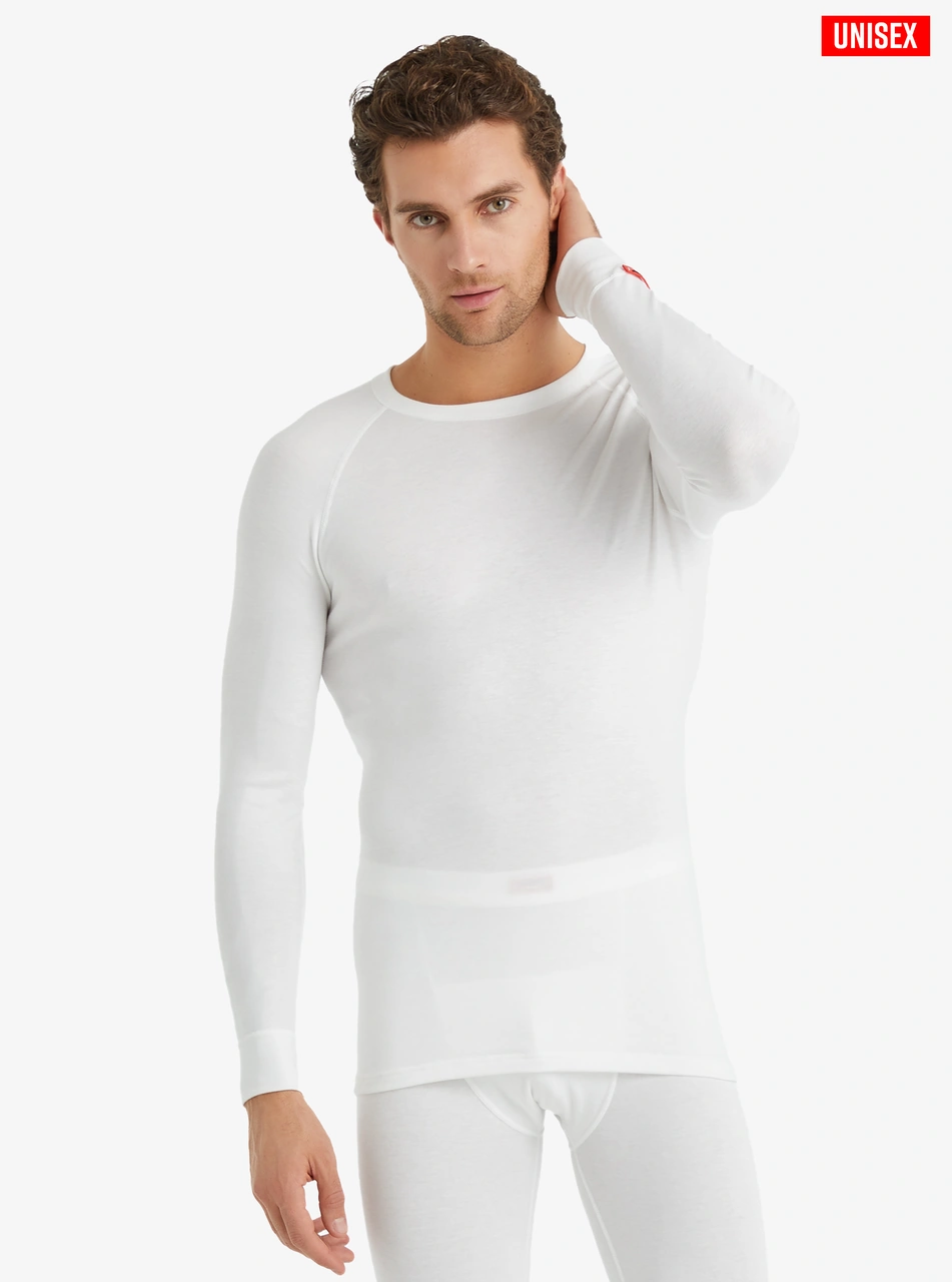 Blackspade Unisex Termal Tişört 2. Seviye 9259 - Beyaz