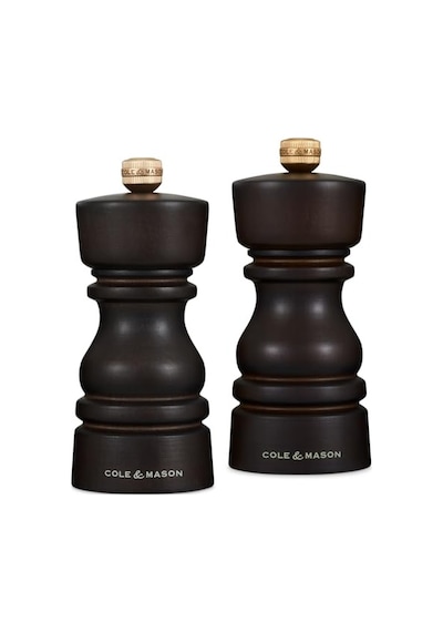 Ayrex Cole & Mason London Çikolata Renkli Ahşap Tuz Ve Biber Değirmenleri 130mm Diğer