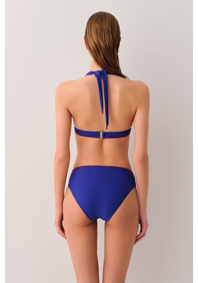 Suwen Bohem Kroşetalı Bikini Alt Sb25305303303 Lacivert