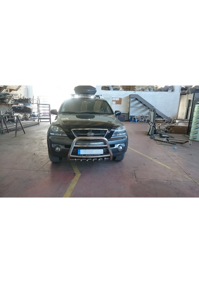 Kia Sorento 2002-2009 Uyumlu - Ön Koruma - Bull Bar- Karterli - Ara Borulu - 60 - Bream A