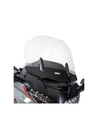 GP Kompozit Honda Gold Wing / Bagger 2018-2023 Uyumlu Baskılı Ön Cam Füme 59 cm