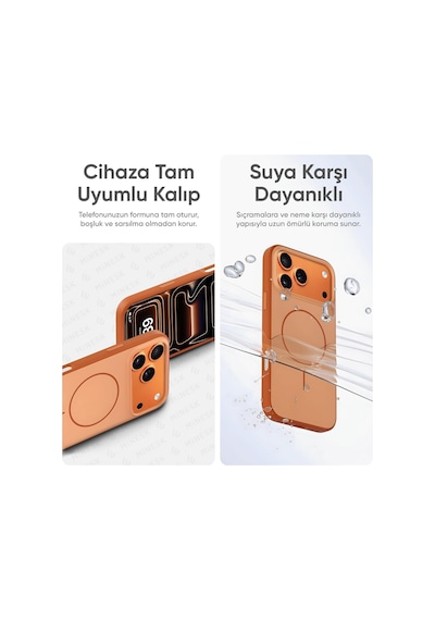 İphone 17 Pro Max/18 Pro Max İçin Magsafe İle Uyumlu Kılıf Metal Tuşlu Çizilmelere Ve Soyulmalara Karşı Dayanıklı Materyal, Dokulu Kenarlı Koruyucu Lacivert, 17 Pro Max/18 Pro Max