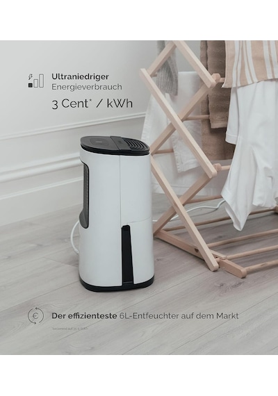 Meacodry Arete One 6l Nem Alma Ve Hava Temizleyici / Kompakt, Ultra Sessiz 32db / Küçük Odalar Ve Daireler İçin Diğer