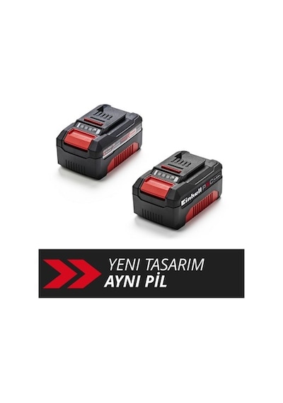 Einhell System Power X-change Akü Li-ıon Akü, 18 V, 4.0 Ah, Tüm Power X-change Cihazları