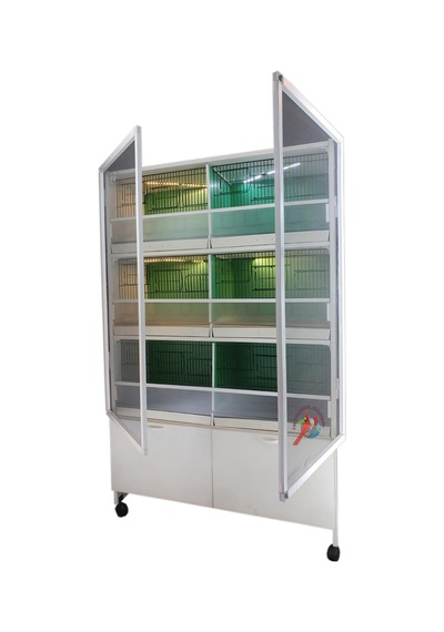 İstanbul Kafes Model 6D Pvc Kuş Dolabı