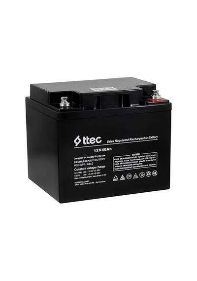 Ttec Bka-1240 12v 40ah Bakımsız Kuru Akü