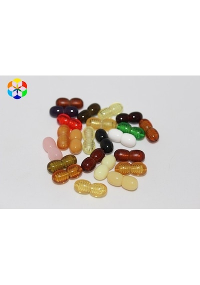 Kehribar Klips, Vidalı Klips Seti 23 Değişik Renk Ytm-14125 Mavi