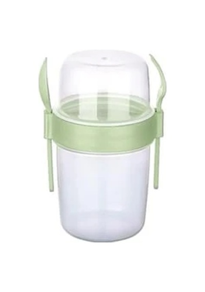 Kaşıklı Müsli Kabı 1100 Ml-mercampoutdoor Muhtelif