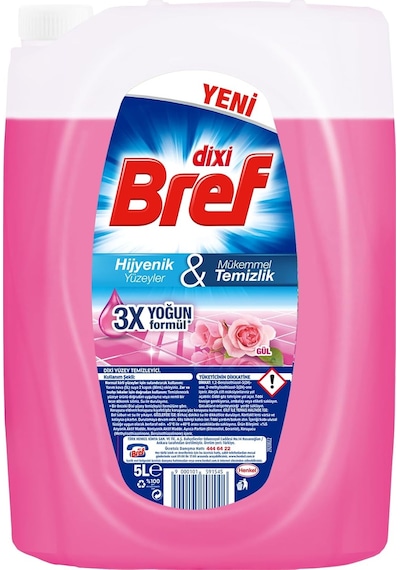 Yaban Gülü Kokulu 5000 Ml Yüzey Temizleyici 1 X 5000 Ml 1000'li Set