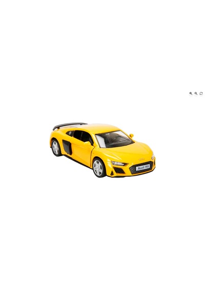 1:32 Rmz City Avrupa Serisi Die Cast Çek Bırak Model Araba - Sarı Audi R8 Coupe