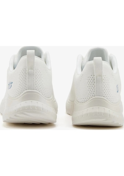 Skechers Bobs Squad Chaos - Face Off Kadın Beyaz Spor Ayakkabı 117209 Ofwt Beyaz