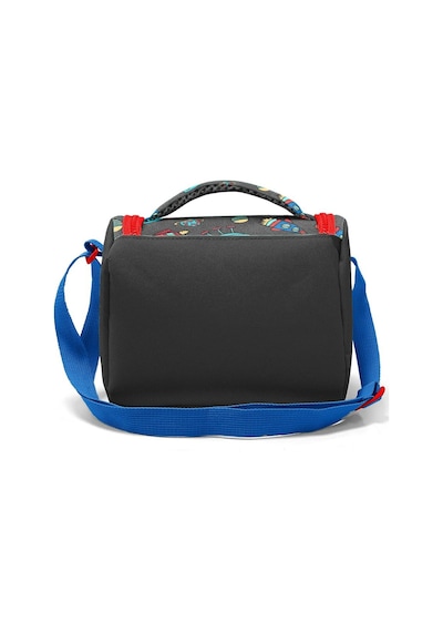 Coral High Kids Koyu Gri Kırmızı Uzay Desenli Thermo Beslenme Çantası 11808