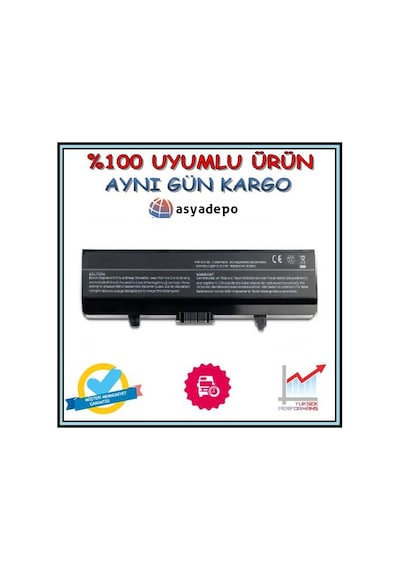 Dell Uyumlu Inspiron 1545 Batarya Pil